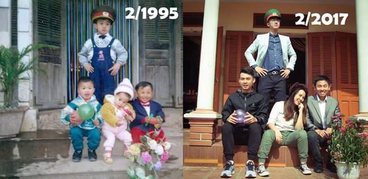 Dân mạng khoe ảnh ngày ấy - bây giờ: Chúng mình ai rồi cũng lớn, chỉ là thân vẫn hoàn thân! - Ảnh 11. Dân mạng khoe ảnh ngày ấy - bây giờ: Chúng mình ai rồi cũng lớn, chỉ là thân vẫn hoàn thân! - Ảnh 11.
