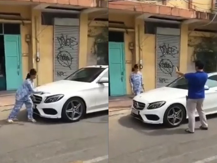 Chuyện xế hộp đỗ chắn cửa nhà bị gia chủ dùng bút xóa trừng phạt gây tranh cãi trên MXH - Ảnh 2. Chuyện xế hộp đỗ chắn cửa nhà bị gia chủ dùng bút xóa trừng phạt gây tranh cãi trên MXH - Ảnh 2.