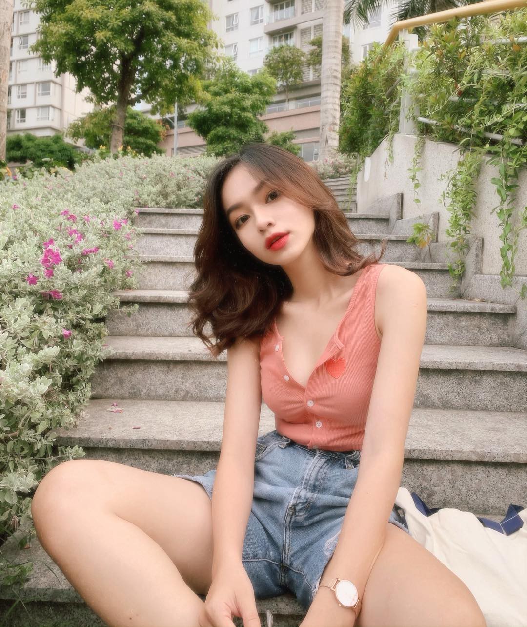 Girl xinh 2000 sở hữu cái tên lạ Trần Nhã Ca, tiết lộ chẳng mấy khi phải dùng đến phần mềm chỉnh ảnh vì lí do này - Ảnh 1. Girl xinh 2000 sở hữu cái tên lạ Trần Nhã Ca, tiết lộ chẳng mấy khi phải dùng đến phần mềm chỉnh ảnh vì lí do này - Ảnh 1.