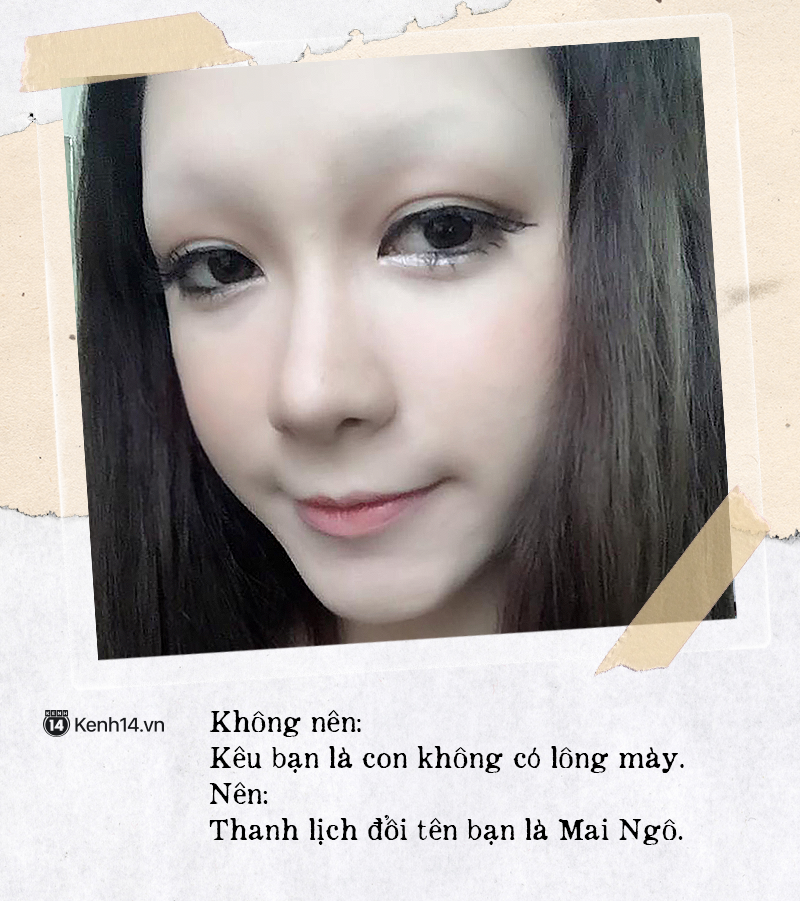 Chê người khác không có lông mày: Âm điểm tinh tế, về chỗ! - Ảnh 2. Chê người khác không có lông mày: Âm điểm tinh tế, về chỗ! - Ảnh 2.