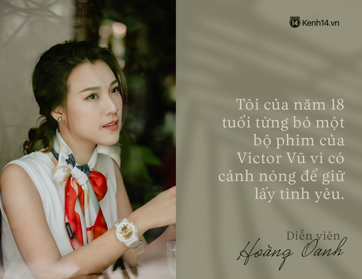 Hoàng Oanh: Năm 18 tuổi từng bỏ vai có cảnh nóng của anh Victor Vũ để giữ lấy tình yêu - Ảnh 10. Hoàng Oanh: Năm 18 tuổi từng bỏ vai có cảnh nóng của anh Victor Vũ để giữ lấy tình yêu - Ảnh 10.