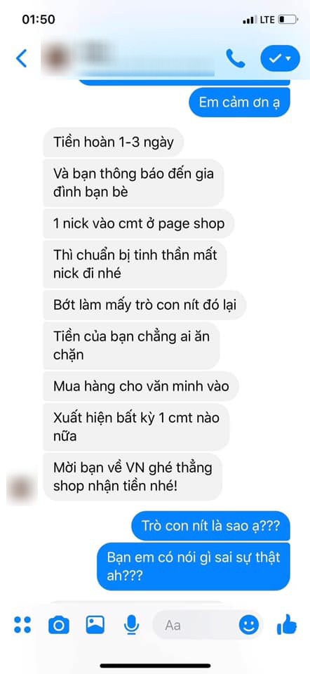 Hết hàng nhưng vẫn nhận tiền của khách, bị bóc mẽ thì shop online bẻ lái cãi tay đôi: Mua hàng văn minh lên! - Ảnh 3.