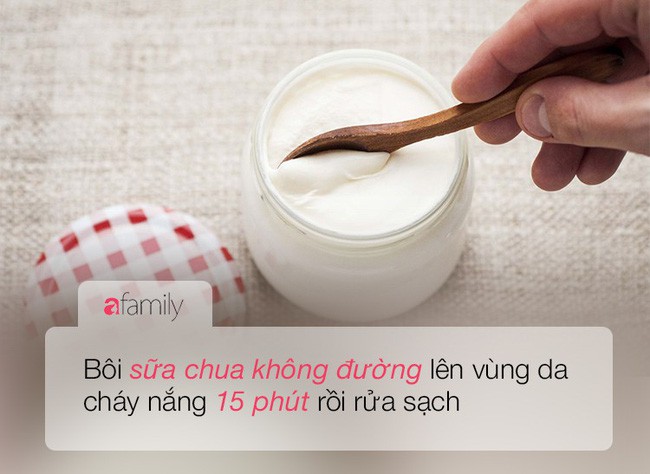 Sữa chua, giấm ăn hay bột ngô chính là liều thuốc để cấp cứu làn da cháy nắng  - Ảnh 7.