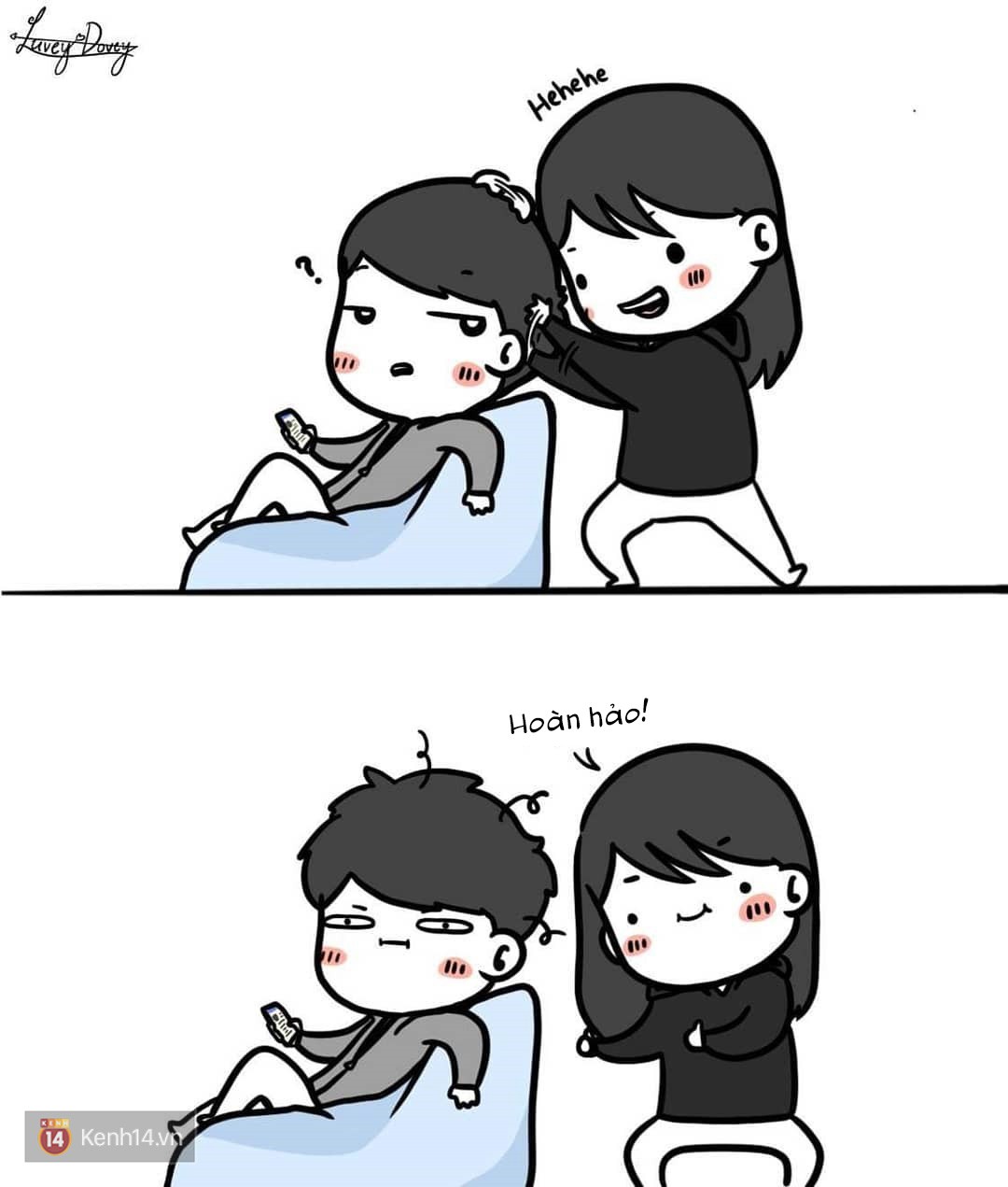 Xem xong bộ tranh này bạn chắc chắn phải tự hỏi: Đến bao giờ mấy cặp yêu nhau mới thôi ngốc nghếch nhỉ? - Ảnh 13. Xem xong bộ tranh này bạn chắc chắn phải tự hỏi: Đến bao giờ mấy cặp yêu nhau mới thôi ngốc nghếch nhỉ? - Ảnh 13.