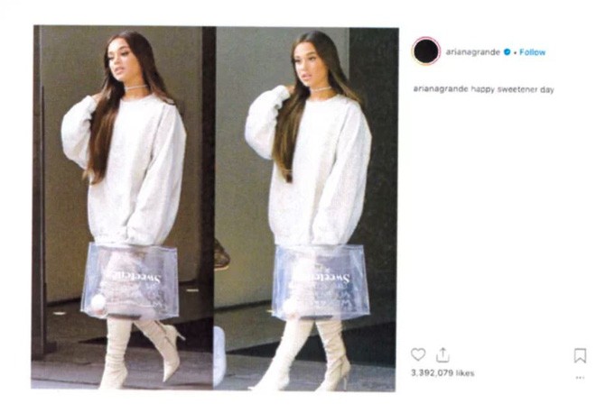 Ariana Grande bị kiện vì đăng ảnh của chính mình lên Instagram - Ảnh 2.