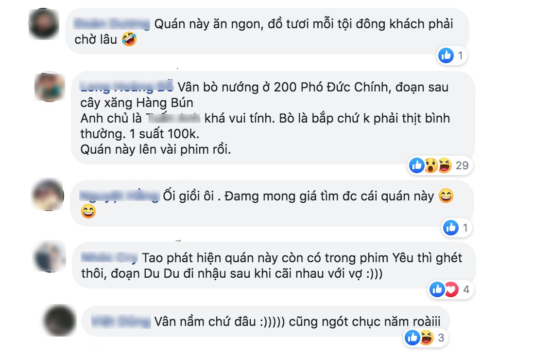 Cư d&acirc;n mạng đ&atilde; nhanh ch&oacute;ng t&igrave;m ra qu&aacute;n b&ograve; nướng tủ của Dương tomboyloichoi v&agrave; Bảo trong Về nh&agrave; đi con - Ảnh 4.