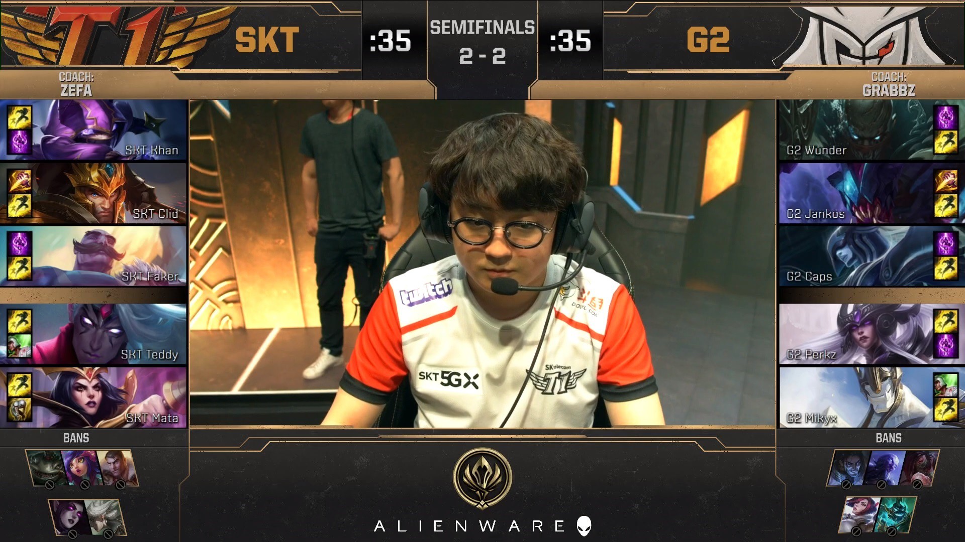 SKT T1 2-3 G2 Esports (bán kết MSI 2019): Giang Văn Cốt và đồng đội giành quyền vào chung kết theo cách kịch tính nhất có thể - Ảnh 12.