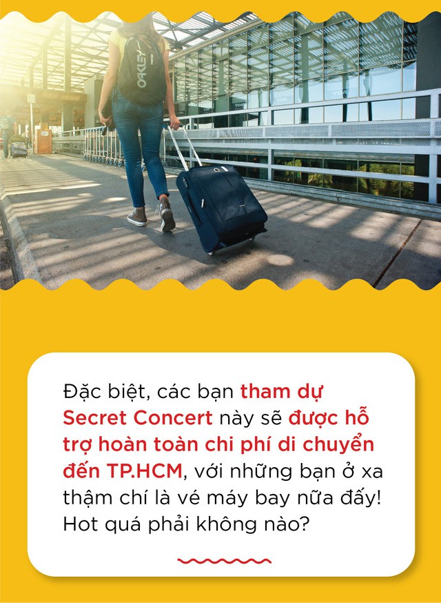 Secret Concert có 1-0-2: Quy tụ dàn sao đình đám, khán giả được hỗ trợ chi phí đi lại, nơi ở sắp xuất hiện tại Việt Nam! - Ảnh 3.