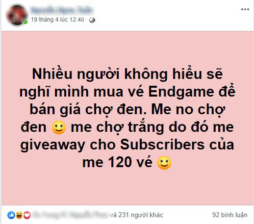 Quá cuồng Marvel, chàng vlogger Sài Gòn chơi lớn bao cả rạp xem ENDGAME - Ảnh 6.