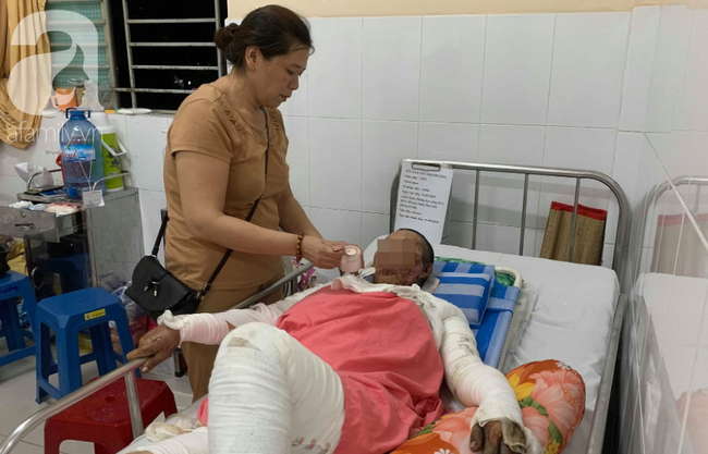 Phẫn nộ: Chồng nhậu say rồi về gây sự, mua xăng đốt vợ khiến nạn nhân bị bỏng nặng - Ảnh 5. Phẫn nộ: Chồng nhậu say rồi về gây sự, mua xăng đốt vợ khiến nạn nhân bị bỏng nặng - Ảnh 5.