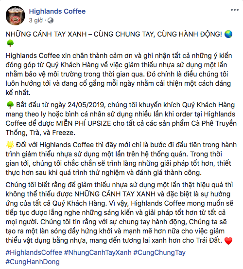 Gia nhập công cuộc less plastic trễ nhất trong các thương hiệu, Highlands vẫn gây tranh cãi vì giải pháp chưa thực sự thoả đáng! - Ảnh 3.