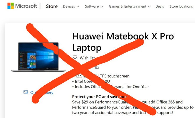 Hết bị Google nghỉ chơi, Huawei lại đang trên bờ vực tẩy chay khỏi cửa hàng Microsoft - Ảnh 1.