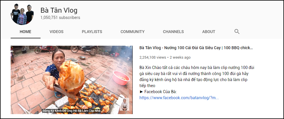 Bà Tân Vlog lọt Top 3 YouTube đua sub nhanh nhất thế giới: Tăng gần 200.000 sub/ngày, Nút Vàng về tay - Ảnh 1. Bà Tân Vlog lọt Top 3 YouTube đua sub nhanh nhất thế giới: Tăng gần 200.000 sub/ngày, Nút Vàng về tay - Ảnh 1.