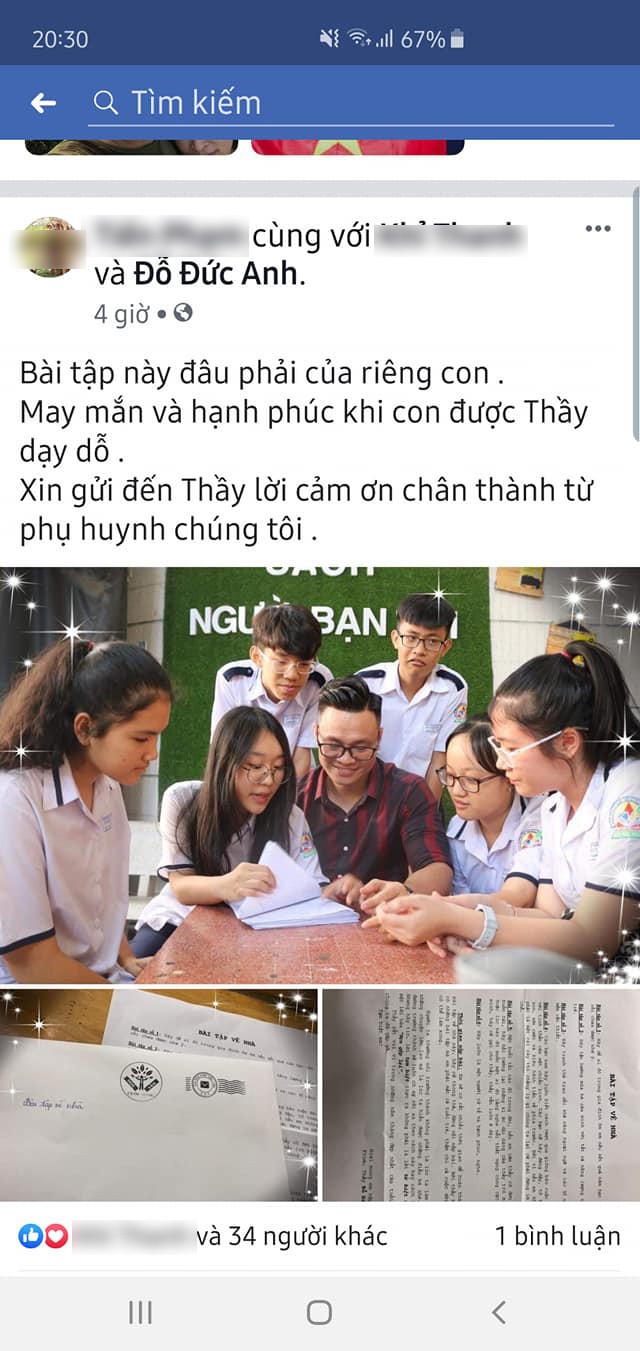 Hãy cứ gọi cho thầy, thầy vẫn luôn ở đây, 6 bài tập về nhà của thầy giáo Sài Gòn khiến học sinh bật khóc nức nở - Ảnh 5.