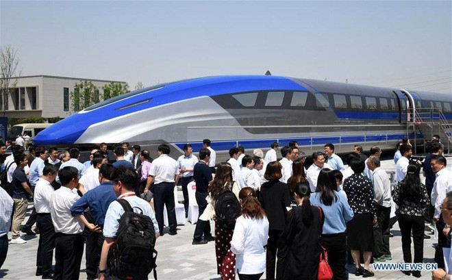 Trung Quốc chạy thử nguyên mẫu tàu đệm từ với vận tốc tối đa 600km/h, thương mại hóa từ năm 2021 - Ảnh 1.