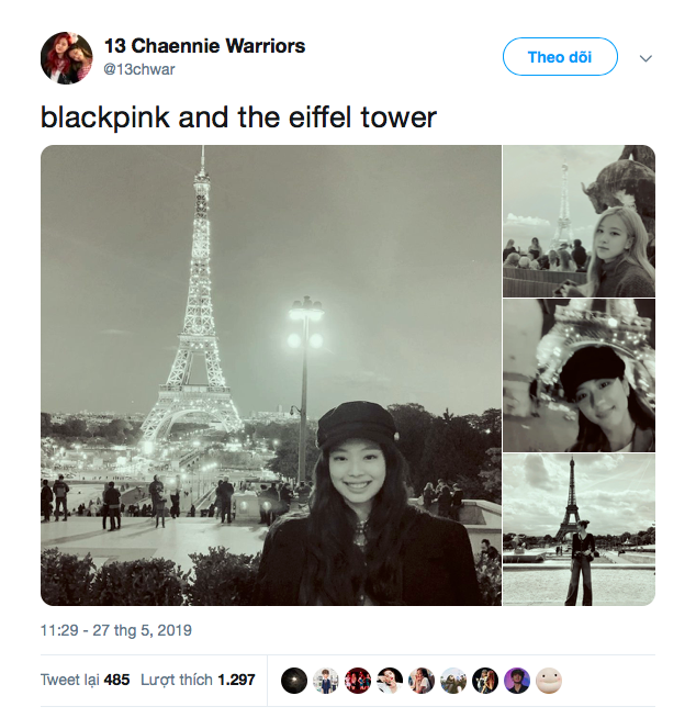 3 “mẩu” BLACKPINK đều có ảnh check-in lung linh ở tháp Eiffel, nhưng đến khi fan quay ra nhìn hình của Jisoo thì chỉ biết lắc đầu ngán ngẩm - Ảnh 8.