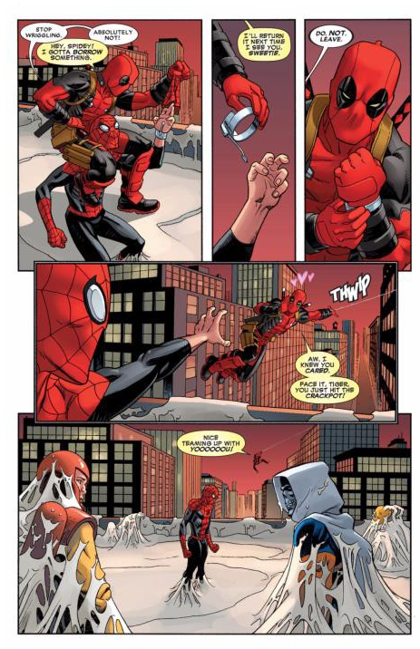 Thánh bựa Deadpool và nhện nhí lắm mồm Spider-Man có gì hot mà ai cũng hóng đẩy thuyền dữ vậy? - Ảnh 11.