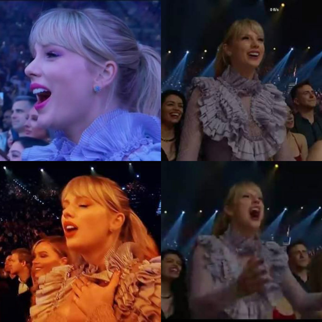Nhìn xem Mariah Carey phản ứng thế nào trước hành động fangirl đáng yêu của Taylor Swift này! - Ảnh 2. Nhìn xem Mariah Carey phản ứng thế nào trước hành động fangirl đáng yêu của Taylor Swift này! - Ảnh 2.