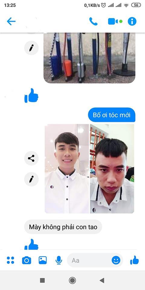 Hí hửng khoe tóc mới cắt, thanh niên nhận ngay trái đắng từ bố: Mày không phải con tao! - Ảnh 1.