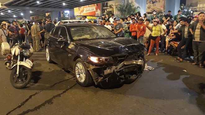 Bắt tạm giam nữ tài xế BMW gây tai nạn liên hoàn ở Hàng Xanh - Ảnh 2.