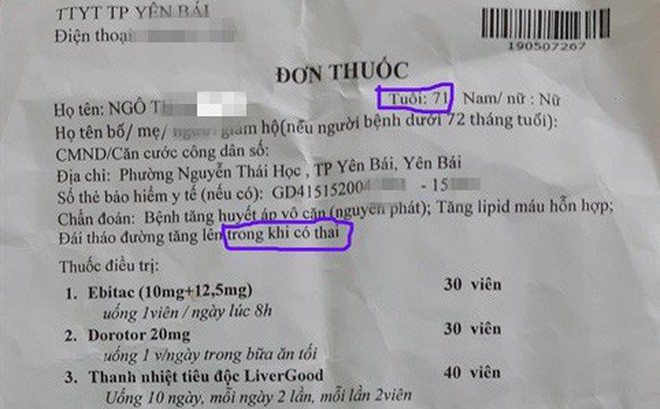 Cụ bà 71 tuổi ở Yên Bái đi khám được chẩn đoán có thai - Ảnh 1.