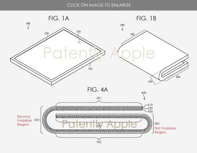 Apple được cấp bằng sáng chế iPhone màn hình gập, có thể ra mắt cuối năm 2020 - Ảnh 1. Apple được cấp bằng sáng chế iPhone màn hình gập, có thể ra mắt cuối năm 2020 - Ảnh 1.