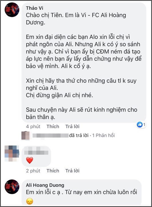 Tóc Tiên gay gắt lên tiếng đáp trả Ali Hoàng Dương, tag thẳng tên Thu Minh vào để dạy dỗ lại học trò - Ảnh 4.