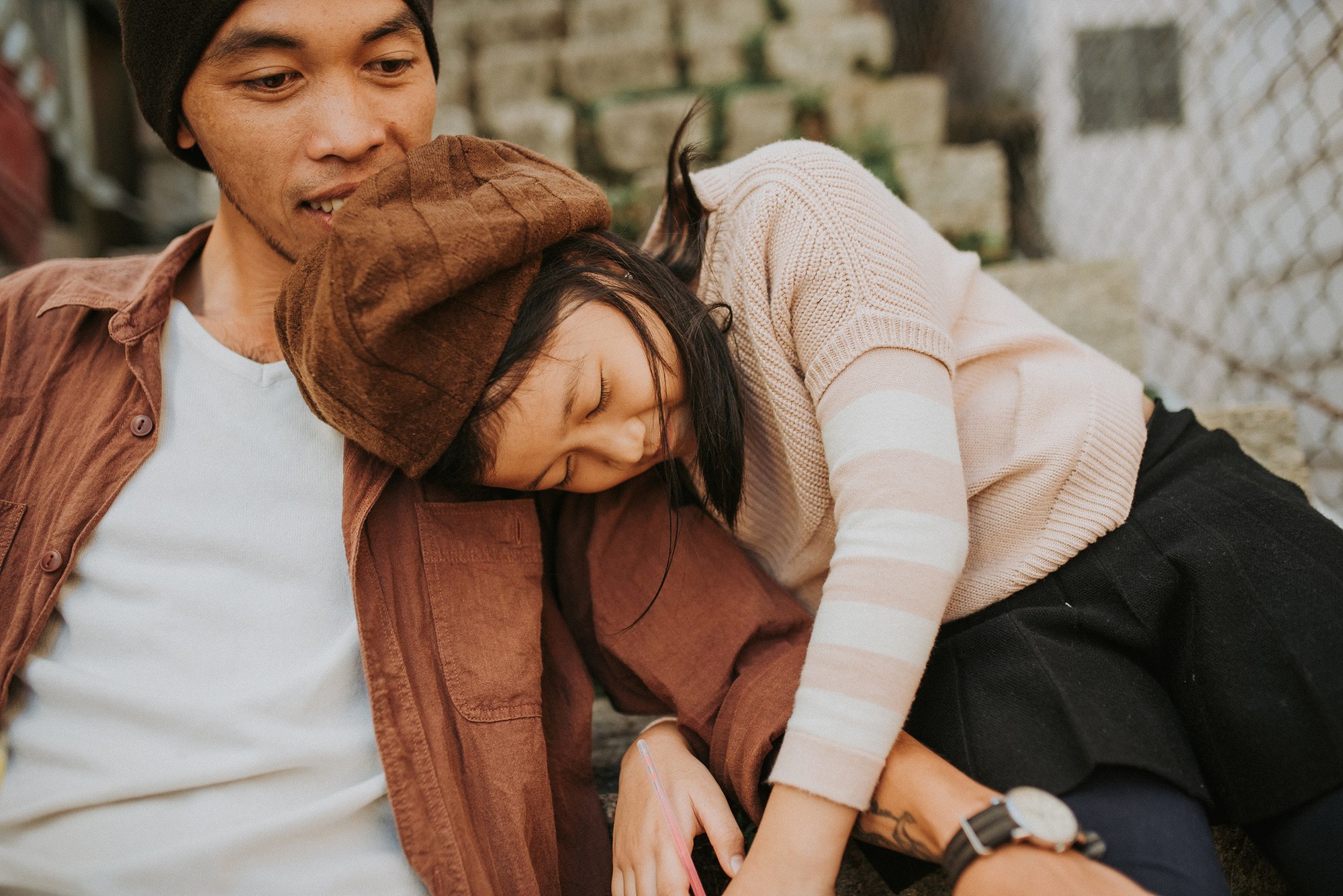 Không chỉ làm cha mà anh Cường còn là một điểm tựa vững chắc cho cô con gái nhỏ của mình