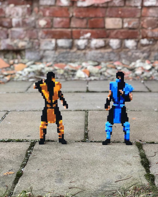 Nghệ sĩ Thụy Điển được t&ocirc;n vinh v&igrave; ph&aacute; hoại đường phố bằng pixel-art - Ảnh 20.
