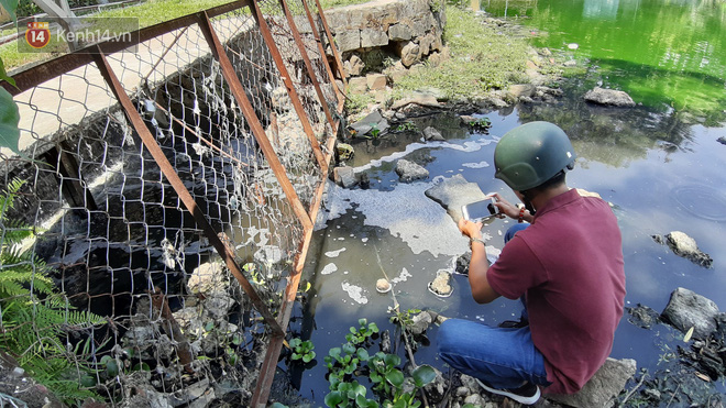 Nước đen ng&ograve;m, h&ocirc;i thối ồ ạt bức tử c&ocirc;ng vi&ecirc;n lớn nhất Đ&agrave; Nẵng khiến nhiều người bức x&uacute;c - Ảnh 4.