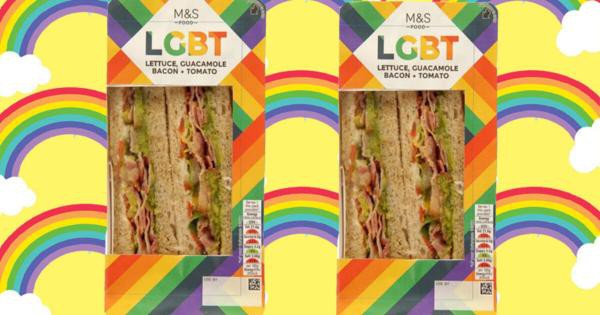 Marks & Spencer bị chỉ trích khi ra mắt loại sandwich cầu vồng dành riêng cho LGBT - Ảnh 2.