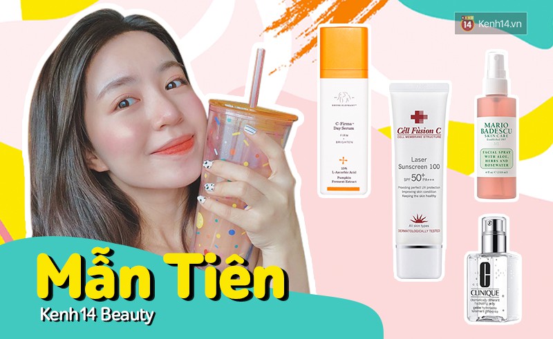 Đây là 4 sản phẩm skincare chủ lực mùa hè giúp Mẫn Tiên có làn da căng mịn, tươi tắn mà không phải phụ thuộc vào makeup - Ảnh 2.