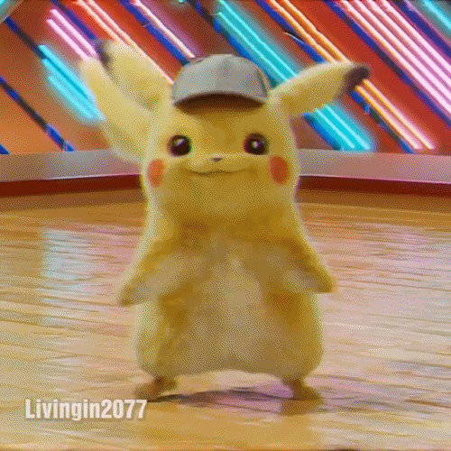 Chào mừng bạn đến với thế giới của Pokémon! Cùng xem Pikachu nhảy điệu nhảy đầy sáng tạo và vui nhộn trong hình ảnh này nhé.