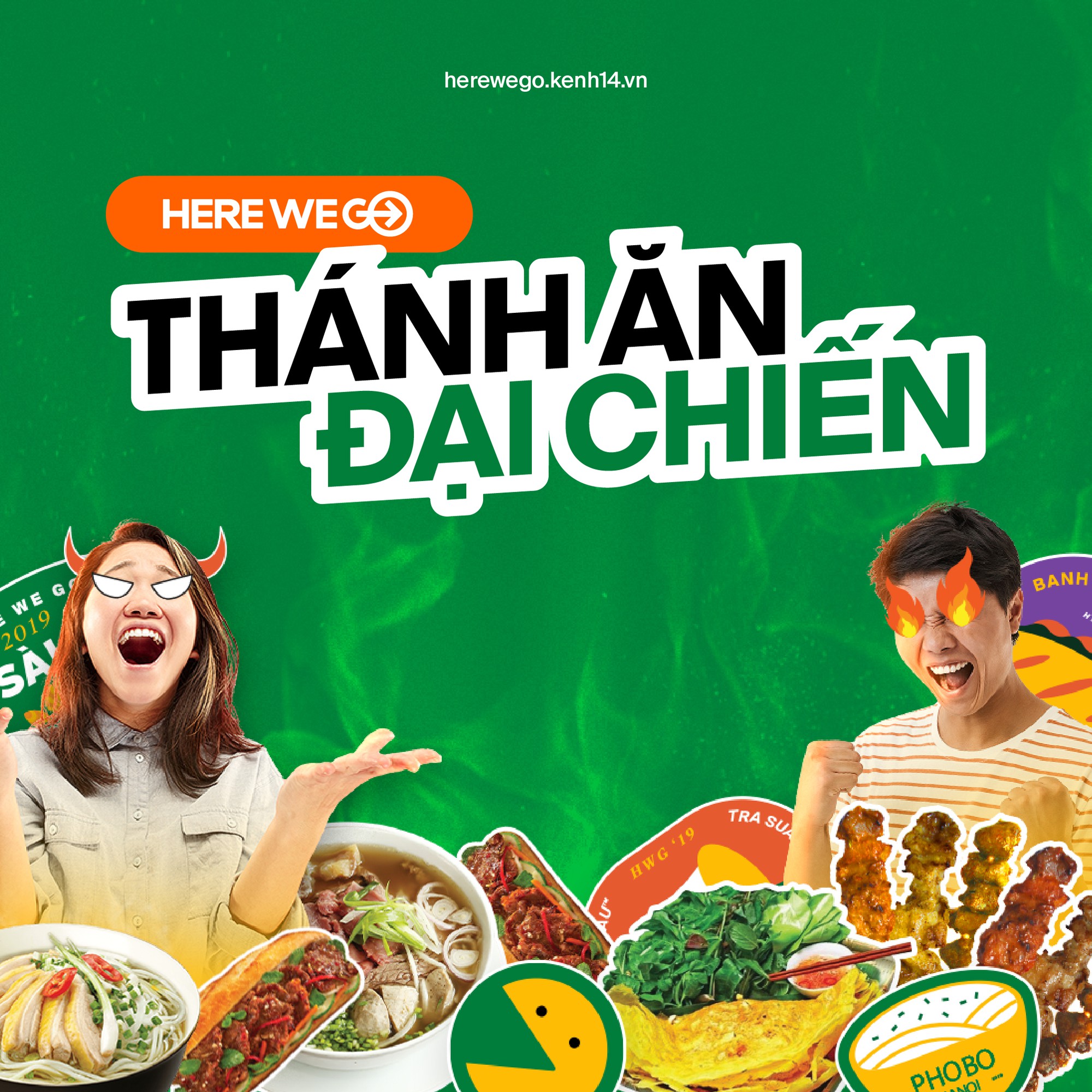 Cuộc đại chiến dành cho các thánh ăn: Here We Go trở lại với phiên bản cuộc chiến ẩm thực chưa từng có - Ảnh 2. Cuộc đại chiến dành cho các thánh ăn: Here We Go trở lại với phiên bản cuộc chiến ẩm thực chưa từng có - Ảnh 2.