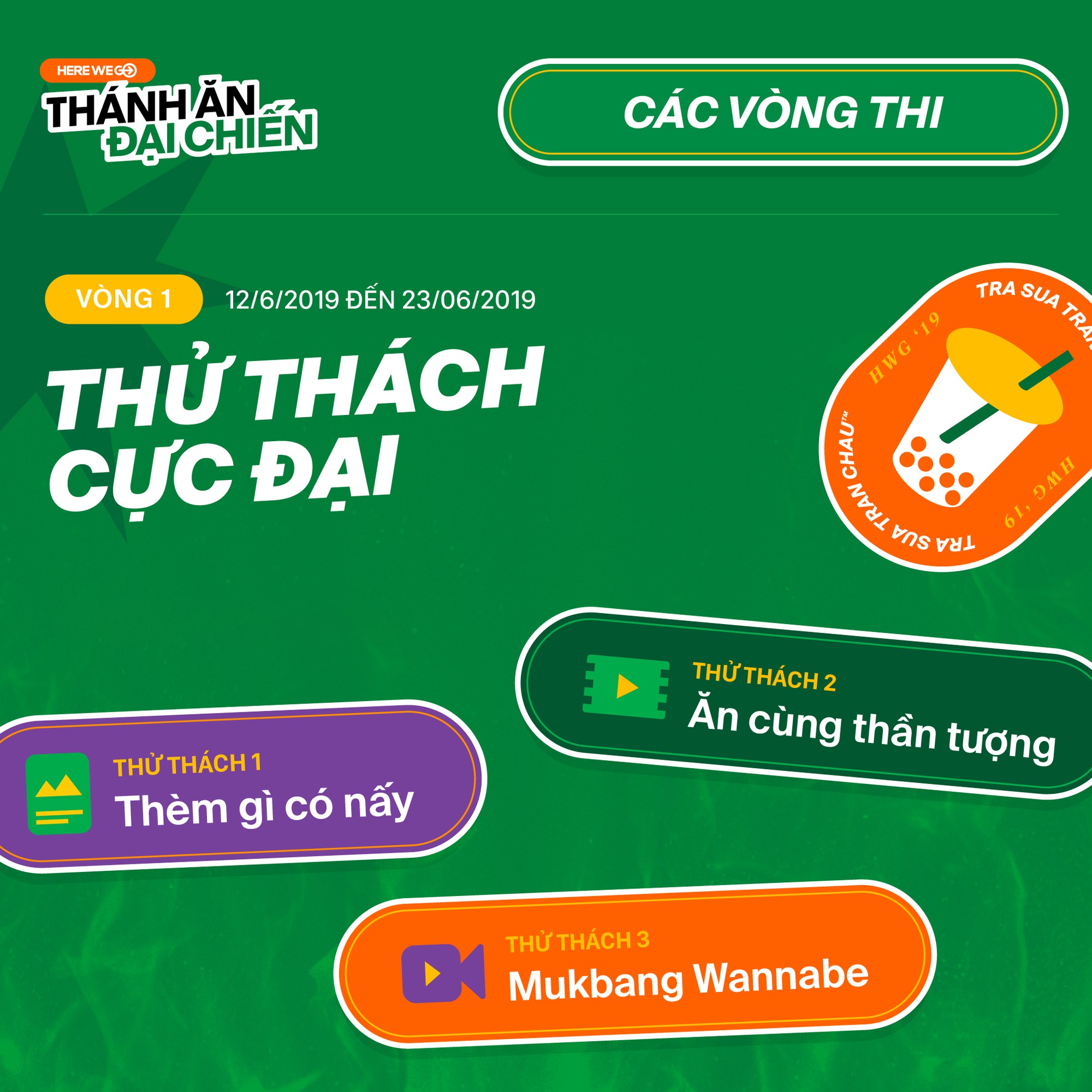 Cuộc đại chiến dành cho các thánh ăn: Here We Go trở lại với phiên bản cuộc chiến ẩm thực chưa từng có - Ảnh 3. Cuộc đại chiến dành cho các thánh ăn: Here We Go trở lại với phiên bản cuộc chiến ẩm thực chưa từng có - Ảnh 3.