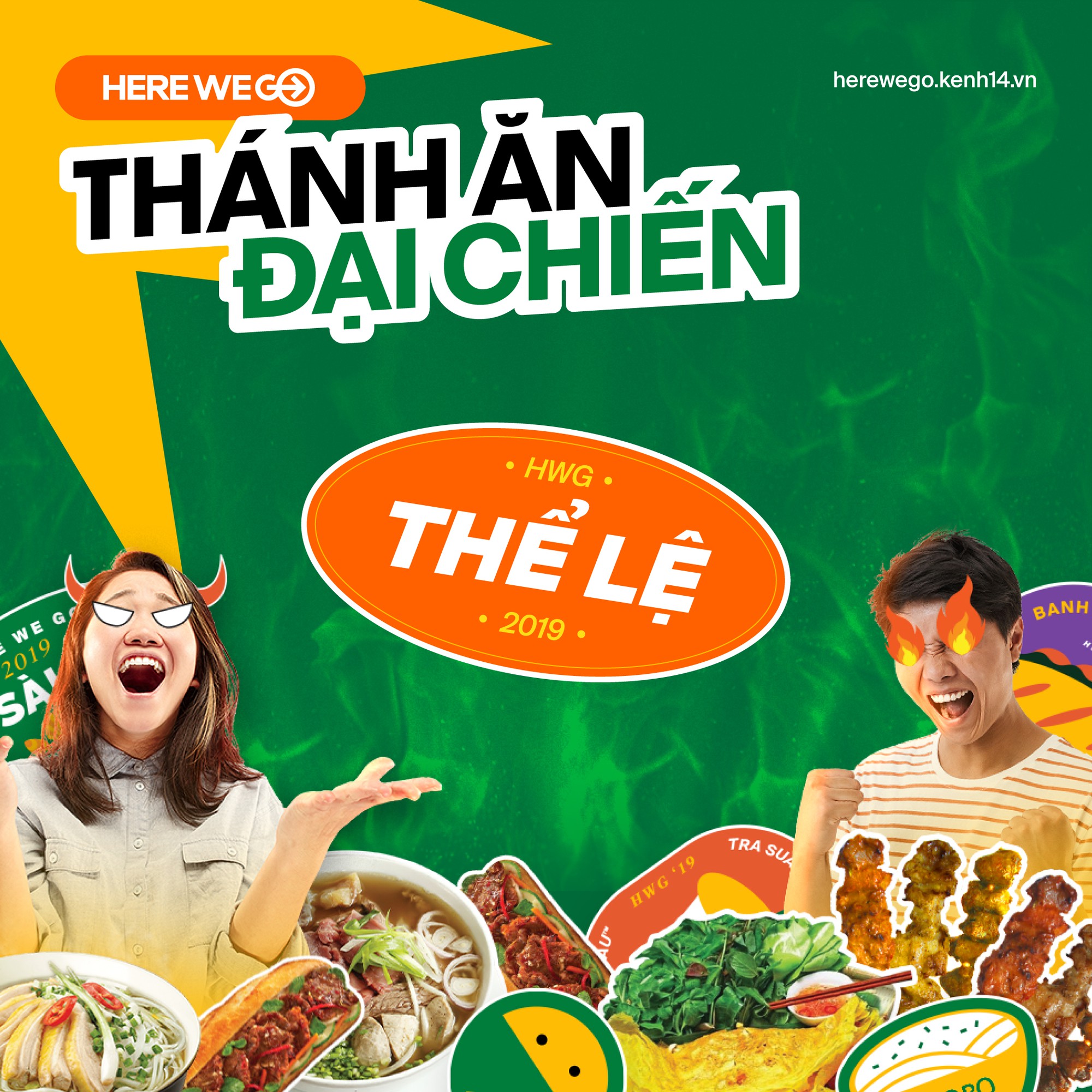 Cuộc chiến thánh ăn đã chính thức bắt đầu: Here We Go 2019 khởi động với tổng giá trị giải thưởng lên tới 600 triệu - Ảnh 1. Cuộc chiến thánh ăn đã chính thức bắt đầu: Here We Go 2019 khởi động với tổng giá trị giải thưởng lên tới 600 triệu - Ảnh 1.