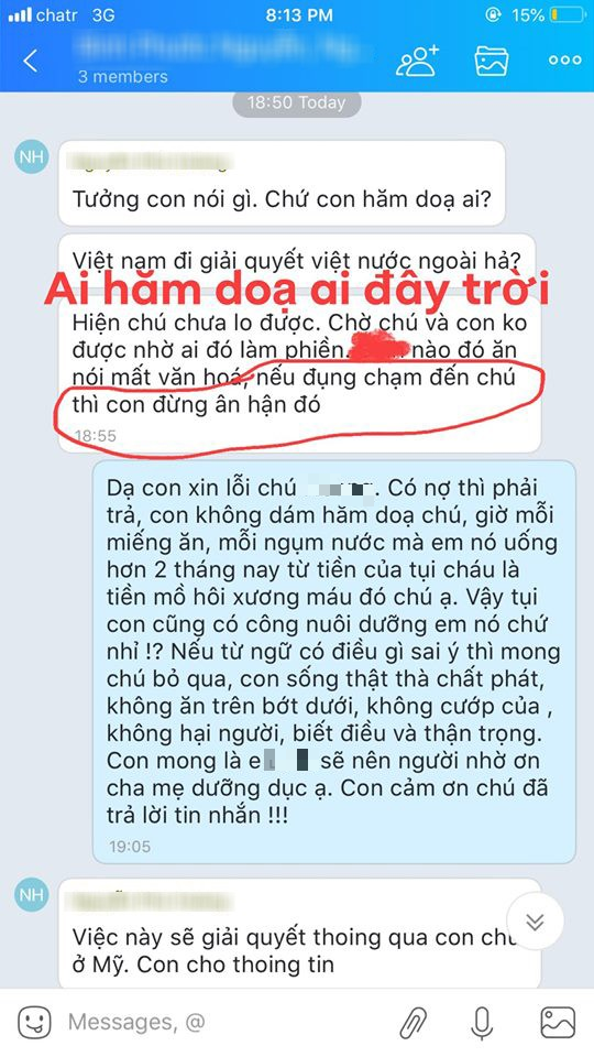 Nữ du học sinh Việt sinh năm 2001 bị tố lừa đảo hơn 350 triệu đồng, đòi lại tiền còn bị gia đình hăm doạ - Ảnh 4.