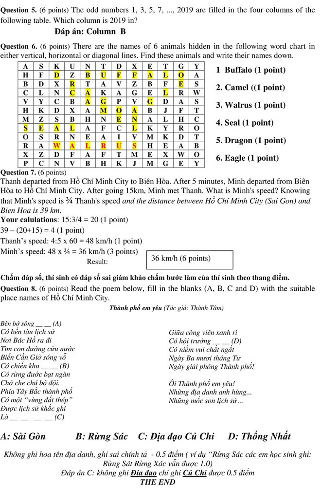 Dân mạng bó tay với đề thi vào lớp 6 trường Chuyên hot nhất TPHCM vì quá khó - Ảnh 2.