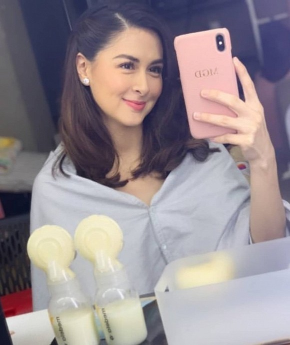 Mỹ nhân đẹp nhất Philippines Marian Rivera khoe ảnh ngày đầu đi làm sau sinh, nhưng chi tiết đặc biệt trong ảnh khiến người mẹ nào cũng đồng cảm - Ảnh 1.