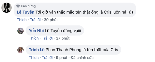 Hỏi bạn thân Huy Cung, Uyên Pu: Tên thật của Cris Phan là gì thế? - câu trả lời nhận được còn quay cuồng trong mơ hồ hơn - Ảnh 3.