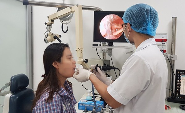 C&ocirc; g&aacute;i Hải Ph&ograve;ng kh&ocirc;ng n&oacute;i được, sụt 14kg trong 1 năm chỉ từ vết lo&eacute;t nhỏ - Ảnh 1.