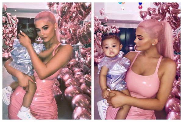 Các mẹ trẻ nên học tập dáng đứng bế con của Kylie Jenner, mông cong dáng chuẩn, thần thái hết phần thiên hạ - Ảnh 3.