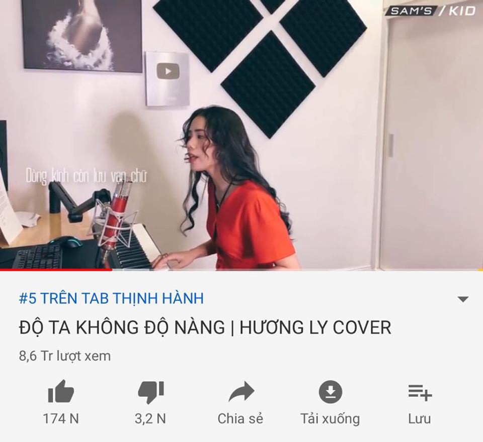 13 phiên bản trải hết trending Youtube, cơn bão Độ ta không độ nàng chưa hề có dấu hiệu suy giảm - Ảnh 3. 13 phiên bản trải hết trending Youtube, cơn bão Độ ta không độ nàng chưa hề có dấu hiệu suy giảm - Ảnh 3.