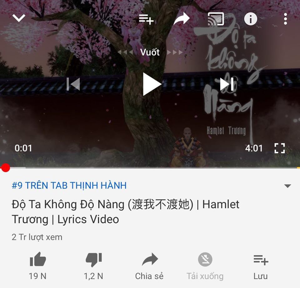 13 phiên bản trải hết trending Youtube, cơn bão Độ ta không độ nàng chưa hề có dấu hiệu suy giảm - Ảnh 4. 13 phiên bản trải hết trending Youtube, cơn bão Độ ta không độ nàng chưa hề có dấu hiệu suy giảm - Ảnh 4.