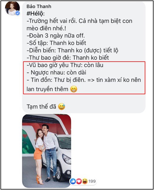 Bảo Thanh gọi Quốc Trường bằng biệt danh đặc biệt, tiện spoil thời điểm Thư - Vũ yêu và sự thật tình tiết Thư bị điên - Ảnh 1.