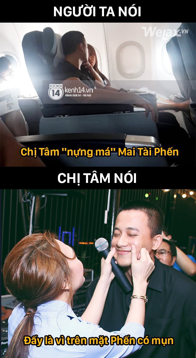 Người ta nói “nựng má sờ đùi”, chị Tâm nói “soi mụn”, anh Phến nói “đang diễn thoại” - Ảnh 2.