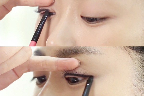 Cách sửa cực đơn giản cho lỗi kẻ eyeliner có khoảng trắng ở phần mi mắt - Ảnh 4.