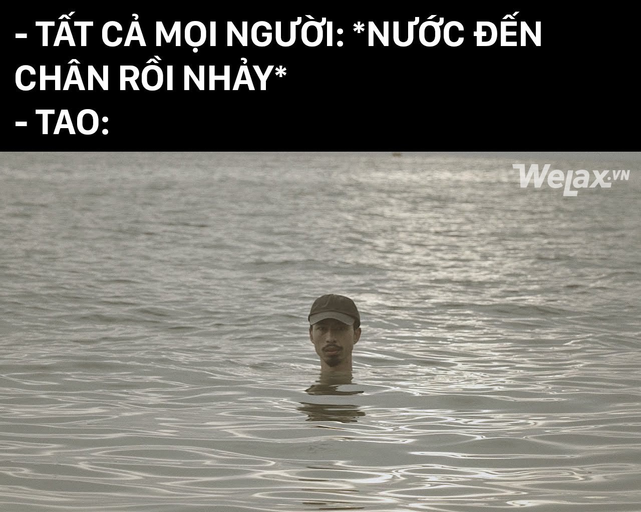 Nước đến chân mới nhún.