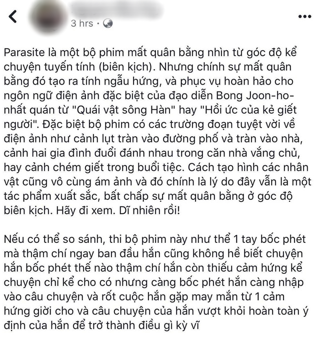 Người Việt nô nức đi xem cẩm nang phân biệt giàu nghèo Kí Sinh Trùng, chiếu được 4 ngày đã cá kiếm hơn 15 tỉ - Ảnh 5.