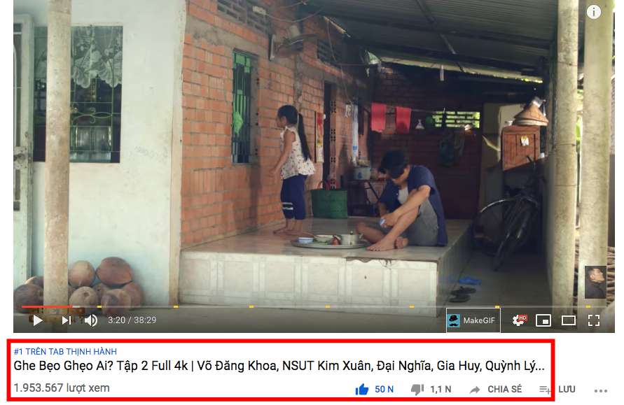 Chỉ mới lên sóng một ngày, Ghe Bẹo Ghẹo Ai? đứng đầu top thịnh hành Youtube nhờ... cảnh cưỡng bức của trai đẹp Hoàng Nguyên? - Ảnh 3. Chỉ mới lên sóng một ngày, Ghe Bẹo Ghẹo Ai? đứng đầu top thịnh hành Youtube nhờ... cảnh cưỡng bức của trai đẹp Hoàng Nguyên? - Ảnh 3.